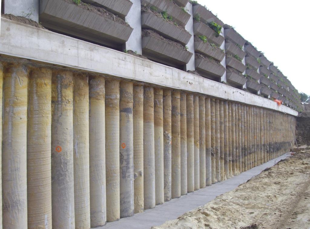 Pile walls are cost-effective for soft soils.